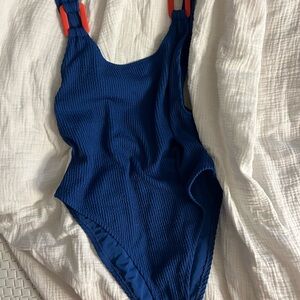 aerie Cobalt Blue One-Piece Swimsuit